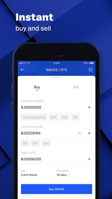 Waves Wallet | iPhone/Androidスマホアプリ - ドットアップス（.Apps）