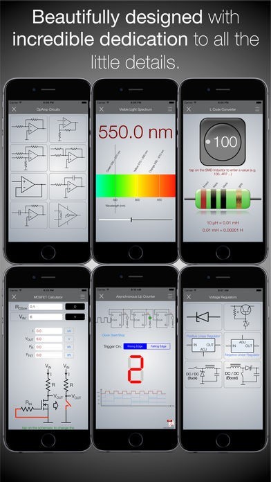 Electronics Engineering ToolKit PRO for iPhone | iPhone・Android対応のスマホ ...