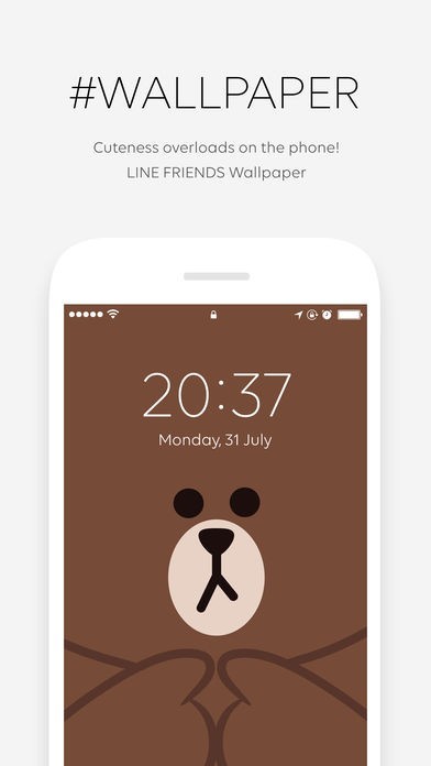 Brown Pic Line Friends Wallpaper And Gifs おすすめ 無料スマホゲームアプリ Ios Androidアプリ探しはドットアップス Apps