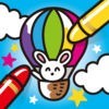 ぬりえ帳 -知育塗り絵本アプリ- アイコン