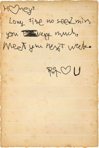 AAA 手紙を書く | スクリーンショット