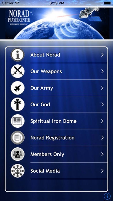 Norad Prayer Center | スクリーンショットその1