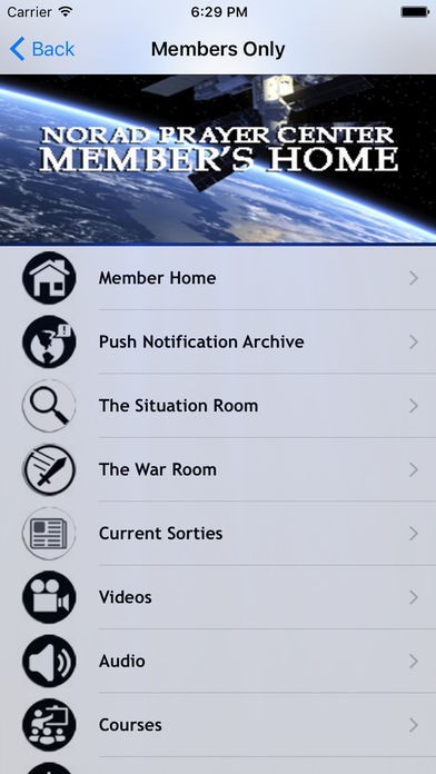Norad Prayer Center | スクリーンショットその2