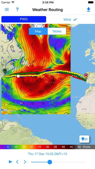 PredictWind Offshore Weather | スクリーンショットその1