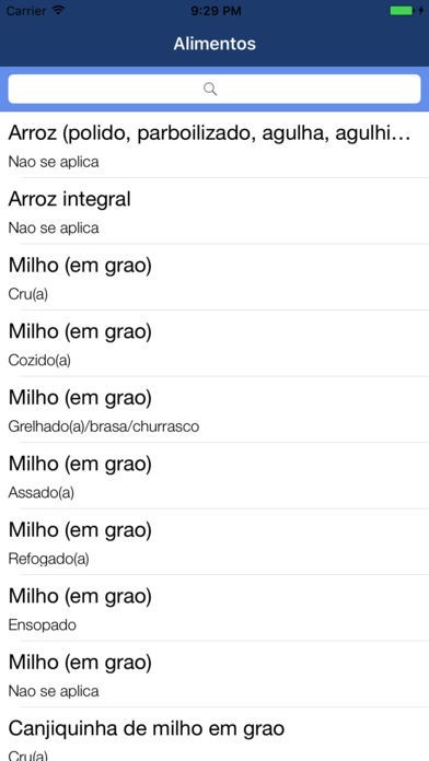 Tab. Nutricional | スクリーンショットその1