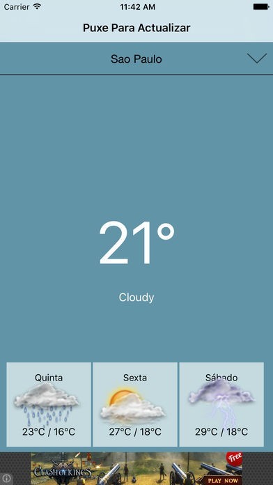 Previsão do Tempo Brasil | スクリーンショットその2