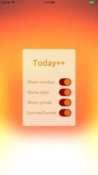 Today++ | スクリーンショットその2
