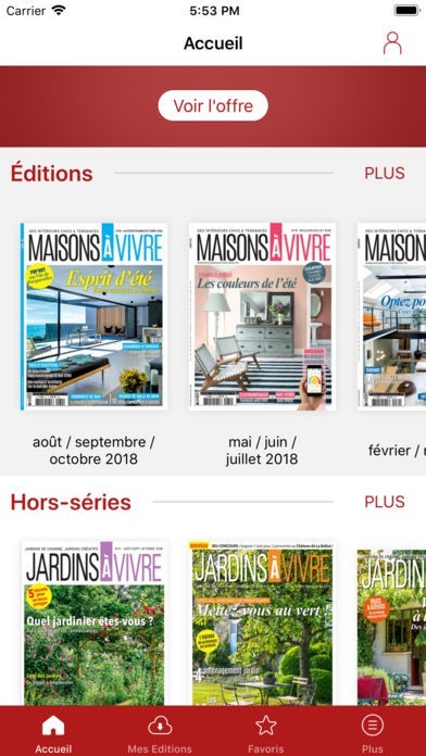Maisons à Vivre magazine | スクリーンショットその2
