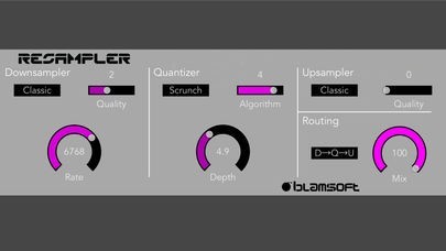 Resampler Bitcrusher | スクリーンショット