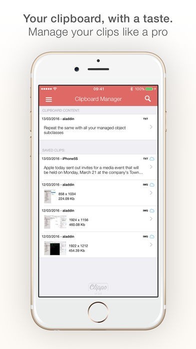 clipy clipboard manager