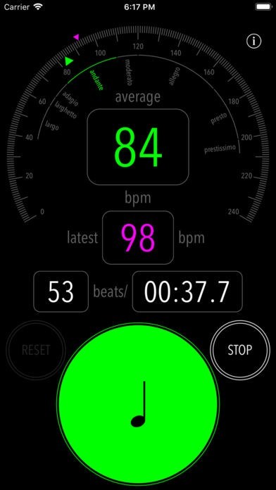 Tempo Counter | スクリーンショット