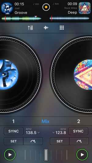 Djay Dj アプリ ミキサー Iphone Android対応のスマホアプリ探すなら Apps