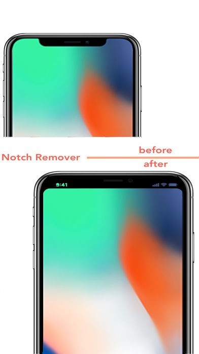 Notch Remover for X | スクリーンショット