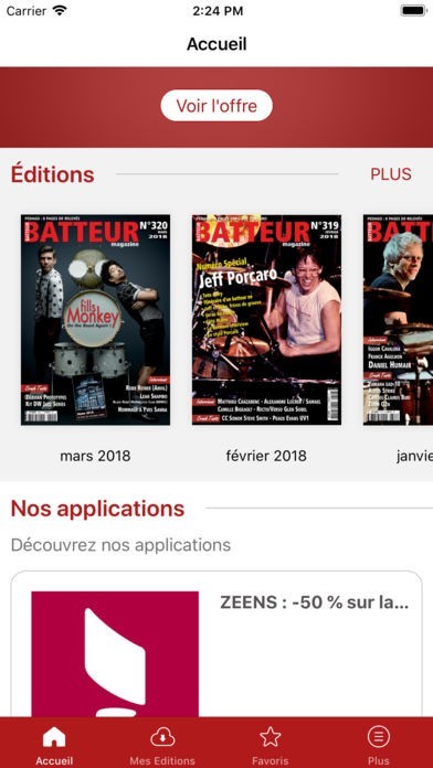 Batteur mag | スクリーンショットその2