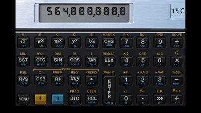 15C Calculator high-end RPN scientific 1984 | スクリーンショットその1