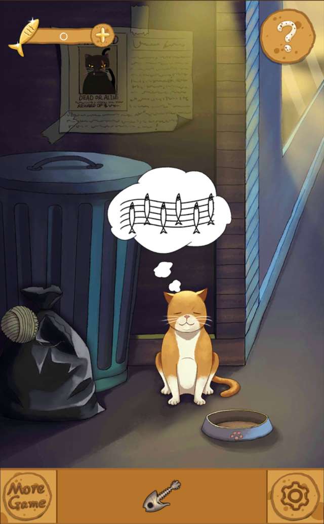 オレンジ猫プロジェクト 猫 遊び 謎解き 脱出ゲーム のレビューと序盤攻略 Iphone Androidスマホアプリ ドットアップス Apps