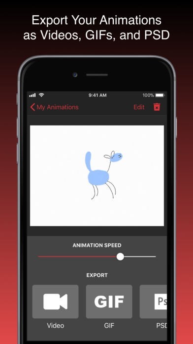 自分のイラストが動き出す アニメーション作成アプリ Animatic By Inkboard Iphone Androidスマホアプリ ドットアップス Apps