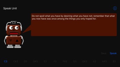 Speak Unit | スクリーンショット