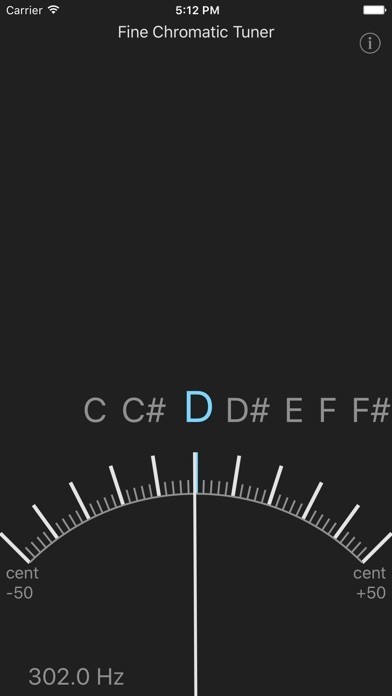 Fine Chromatic Tuner クロマティックチューナー | スクリーンショットその1