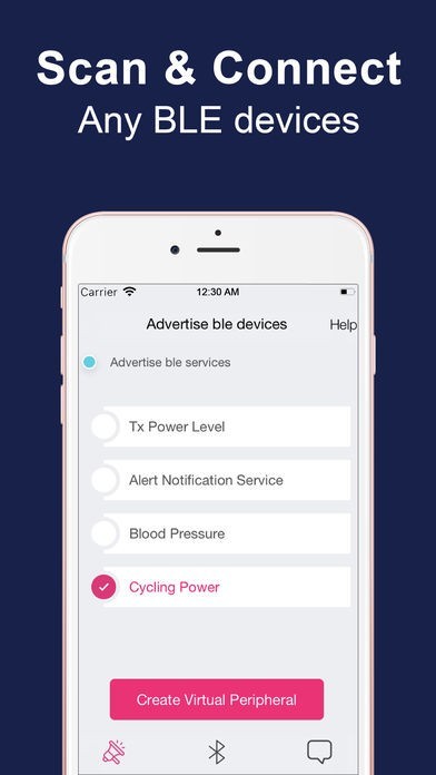 GPS Connection - BLE Notifier | スクリーンショットその1