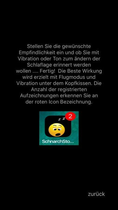 SchnarchStopper いびきをやめる | スクリーンショットその2