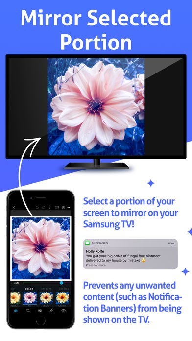 mirror for samsung tv app