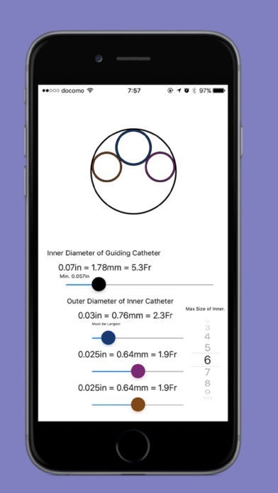 ThirdCatheter ~ 必要最小内径の参考に | スクリーンショット