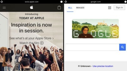 Split - Dual Browser Tabs | スクリーンショット