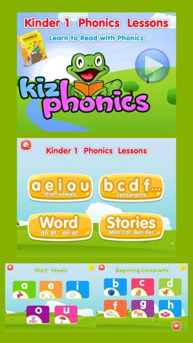 Kiz Phonics Kinder1 | スクリーンショットその1