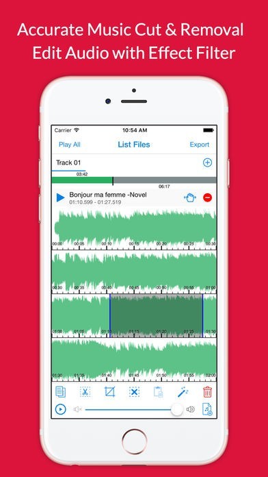 Audio Cutter Premium - Cut Music Effect & Audacity Voice Filter Recorder | スクリーンショットその1