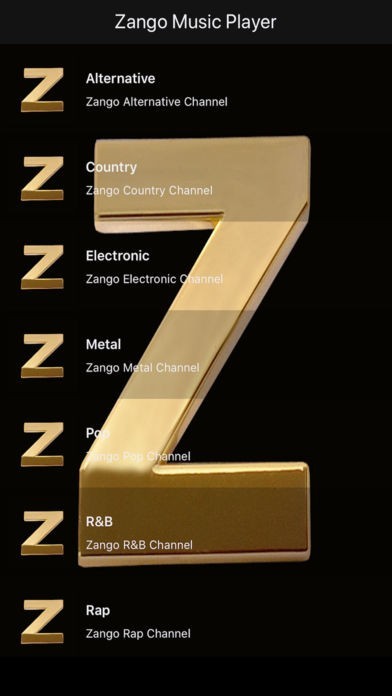 Zango Music Player | スクリーンショットその1