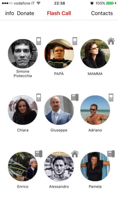 Flash Call | スクリーンショット