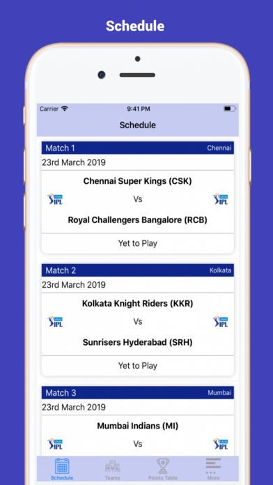 IPL 2019. | スクリーンショットその2