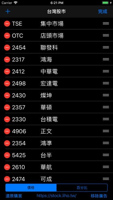 台灣股市 | スクリーンショットその2