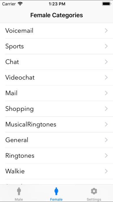 1,800+ Human Voice Ringtones | スクリーンショットその1
