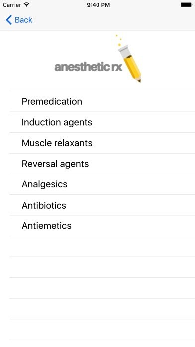 Pediatric Anesthesia Quick Reference | スクリーンショットその2