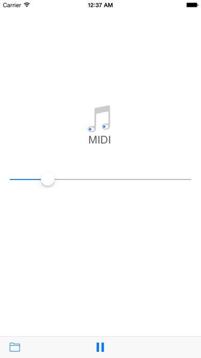 MIDI Opener | スクリーンショットその1