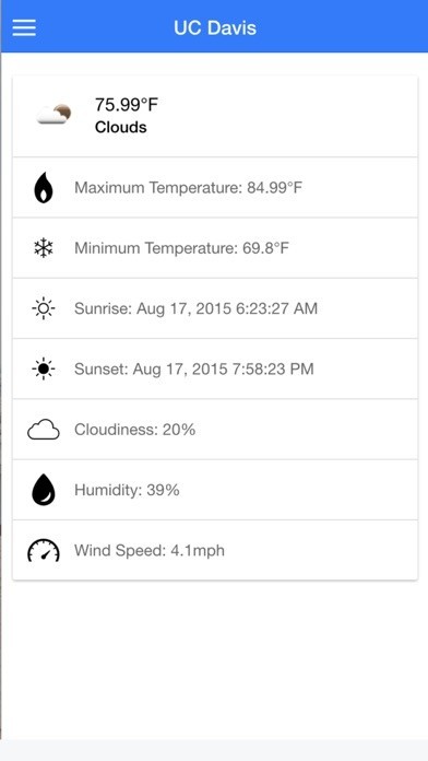UClimate | スクリーンショットその2
