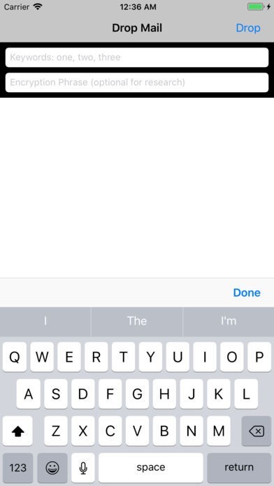 DropMail | スクリーンショット
