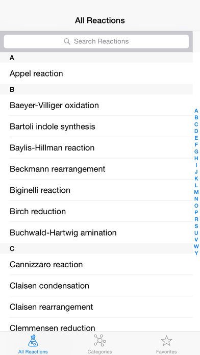 Name Reaction | スクリーンショットその2