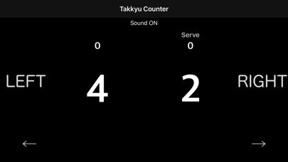 卓球カウンター | スクリーンショットその2