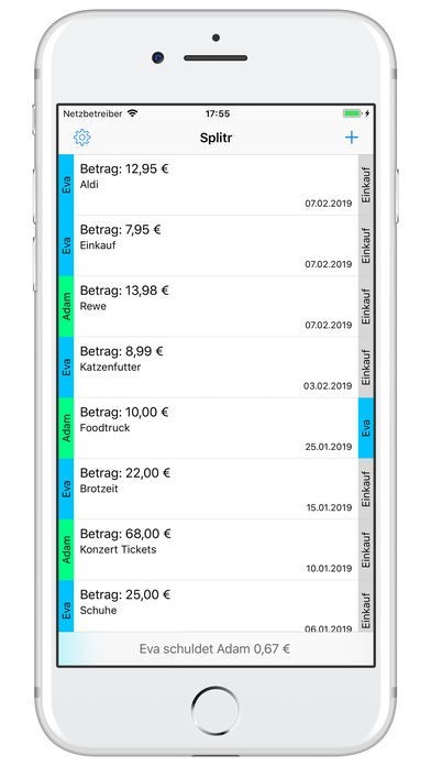 Splitr | スクリーンショットその1