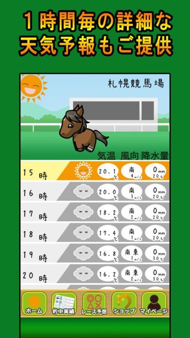 だれうま天気〜競馬場の天気予報&中央競馬レース予想〜 | iPhone・Android対応のスマホアプリ探すなら.Apps