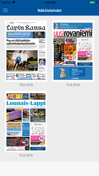 Lapin Kansa – Uutiset | スクリーンショット