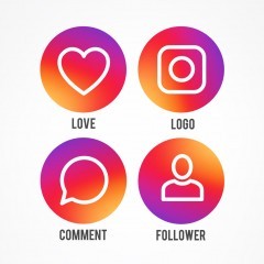 Instagramのロゴをキャンペーンやバナーに使おう！種類とダウンロード方法のアイコン