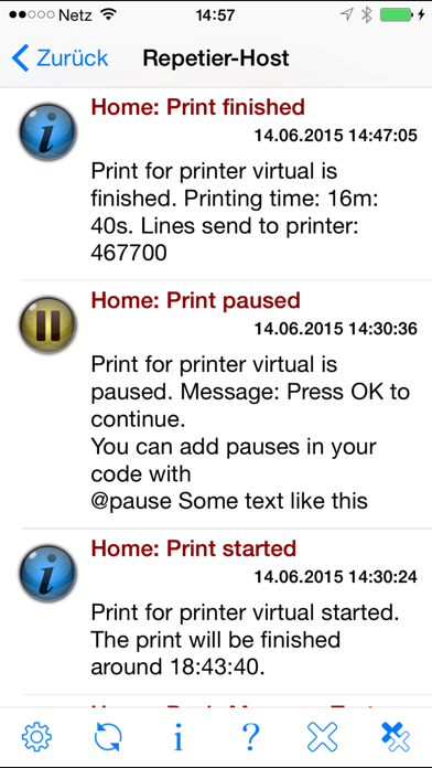 Repetier-Informer | スクリーンショットその1